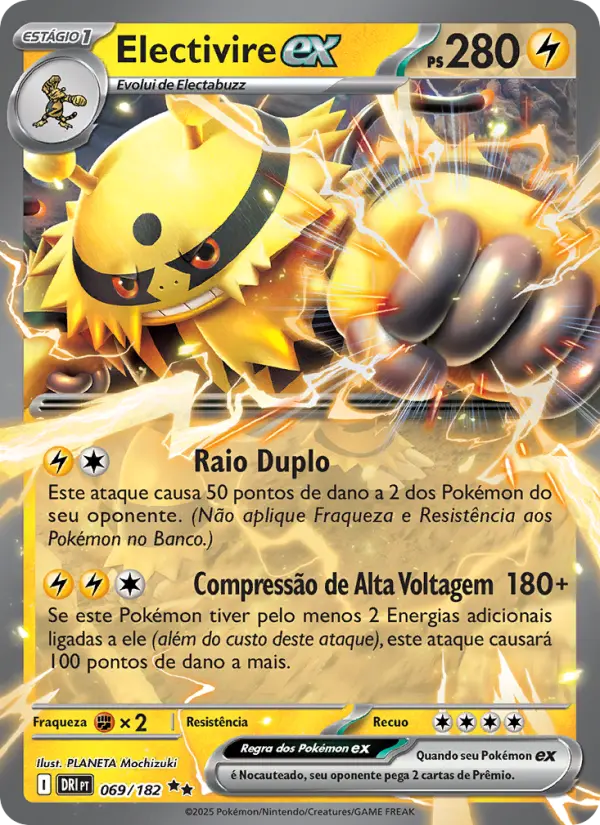 Electivire ex #069 — Rivais Predestinados