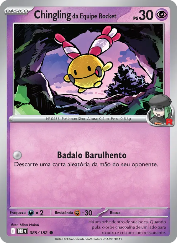 Chingling da Equipe Rocket #085