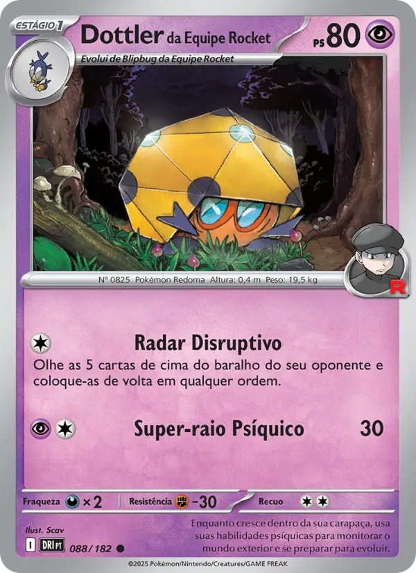 Dottler da Equipe Rocket #088