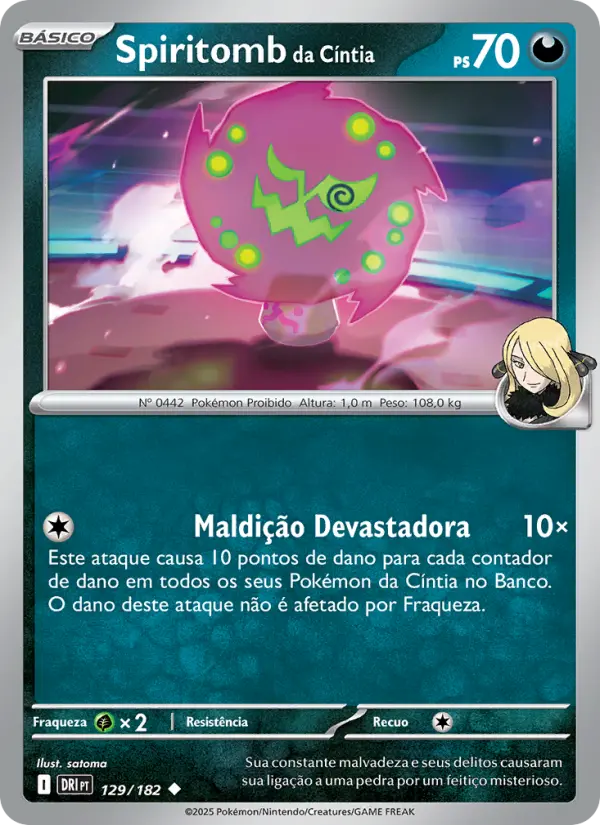 Spiritomb da Cíntia #129