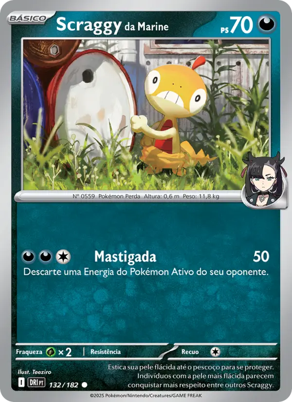 Scraggy da Marine #132 — Rivais Predestinados