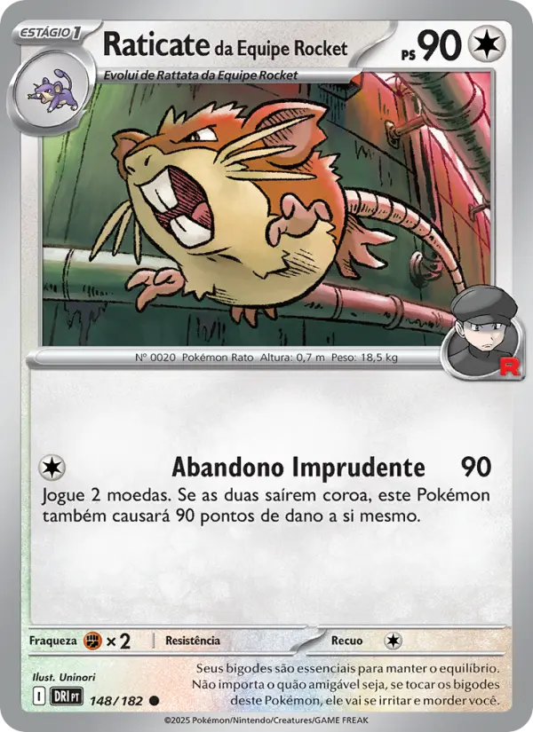 Raticate da Equipe Rocket #148