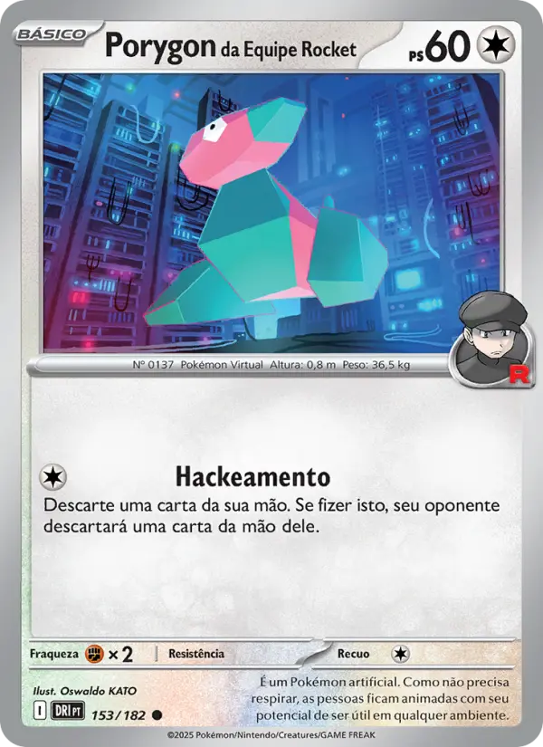 Porygon da Equipe Rocket #153