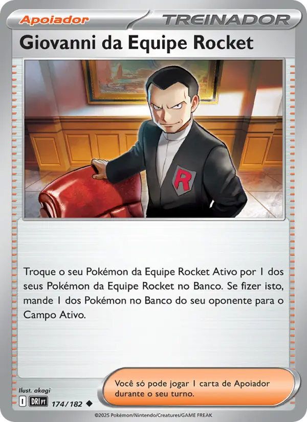 Team Rocket's Giovanni #174