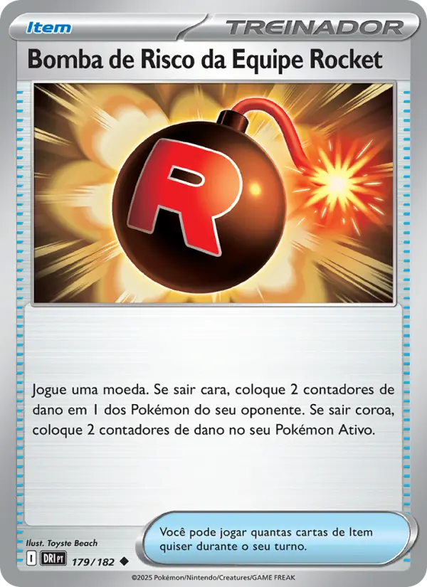 Bomba de Risco da Equipe Rocket #179