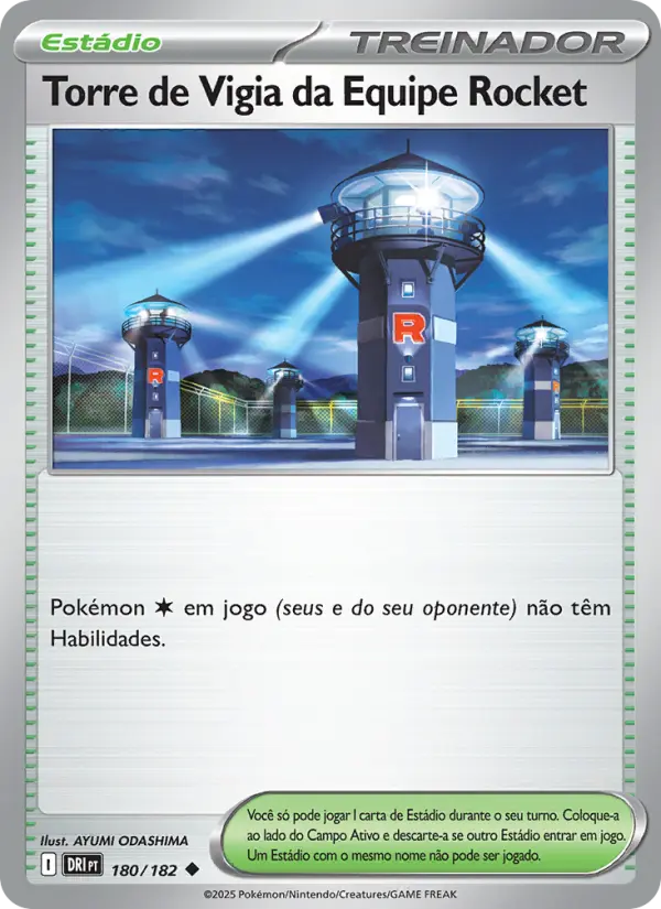 Torre de Vigia da Equipe Rocket #180