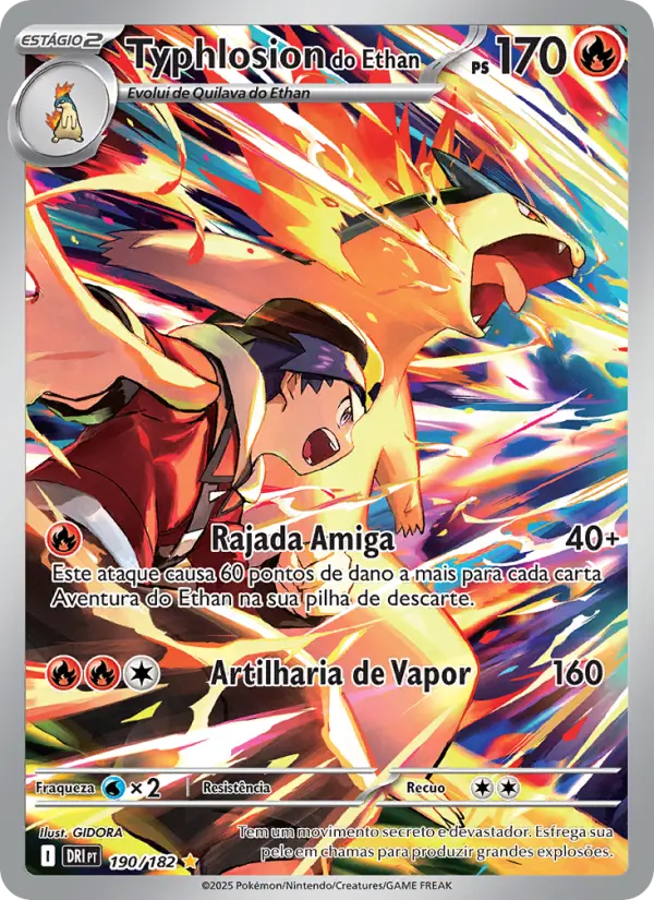 Typhlosion do Ethan #190 — Rivais Predestinados