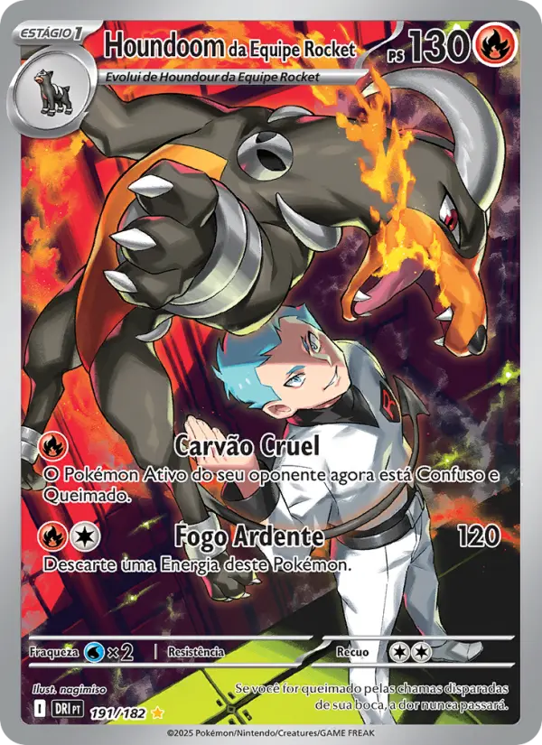 Houndoom da Equipe Rocket #191