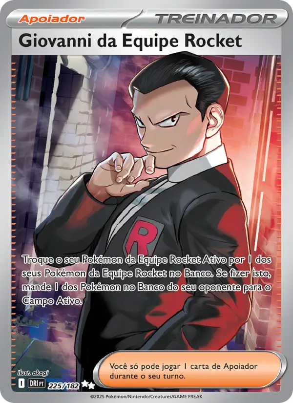 Team Rocket's Giovanni #225