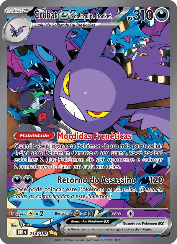 Crobat ex da Equipe Rocket #234
