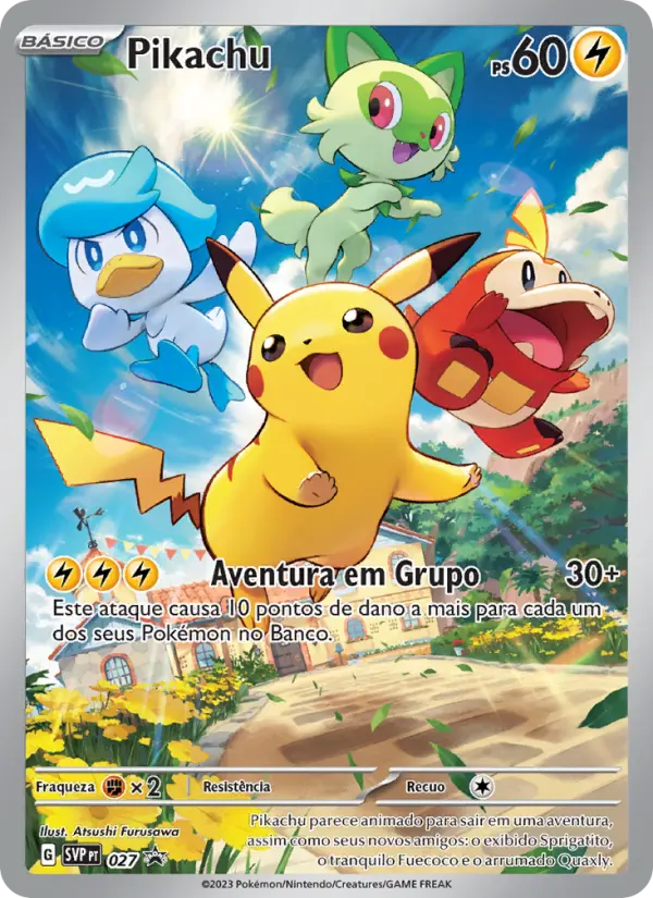 Pikachu #027 — SVP Black Star Promos
