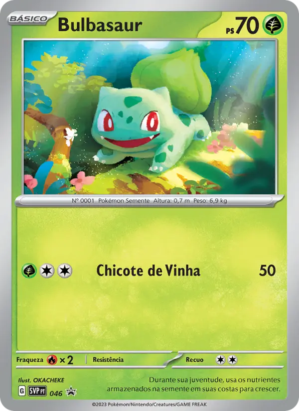 Bulbasaur #046 — SVP Black Star Promos