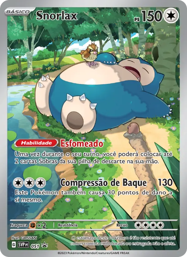 Snorlax #051 — SVP Black Star Promos
