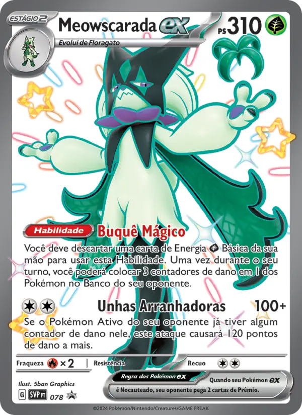 Meowscarada ex #078