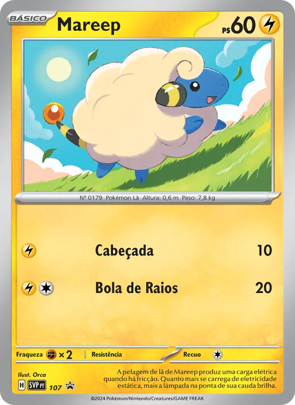 Mareep #107 — SVP Black Star Promos