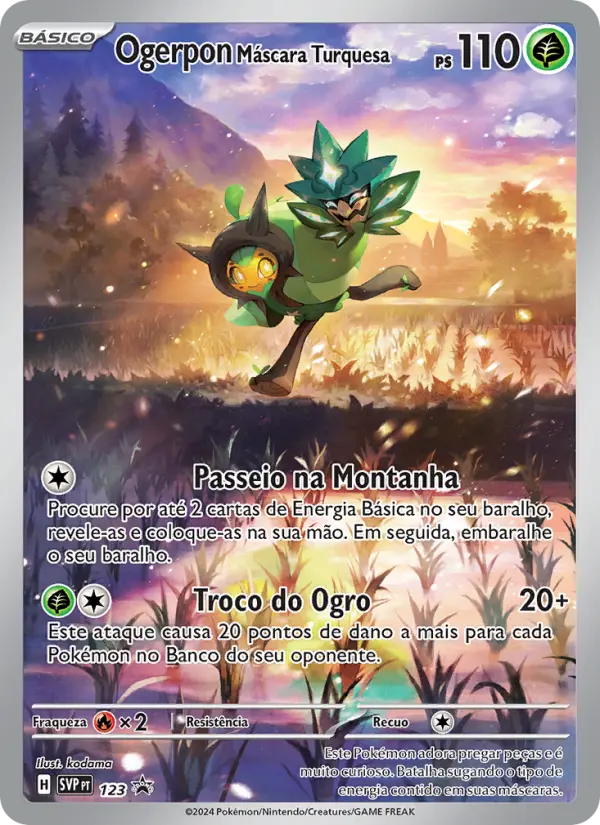 Ogerpon Máscara Turquesa #123