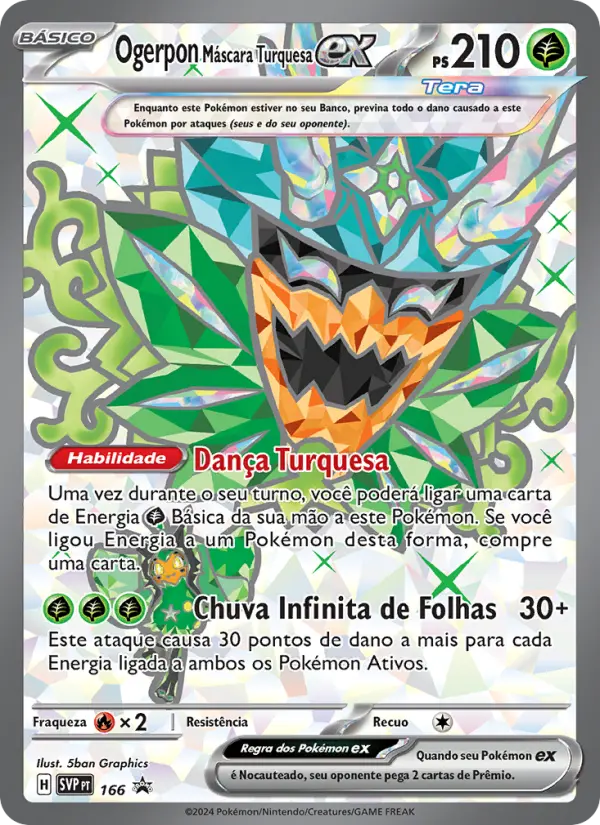 Ogerpon Máscara Turquesa ex #166