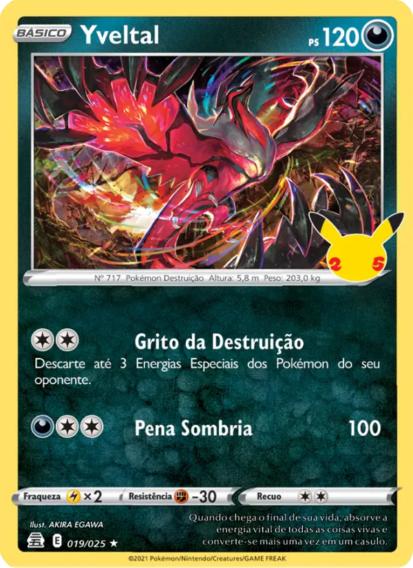 Yveltal #019 — Celebrações