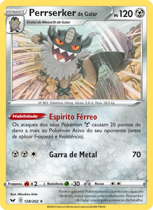 Perrserker de Galar #128