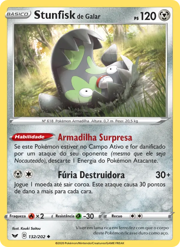 Stunfisk de Galar #132