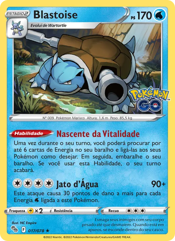 Blastoise #017