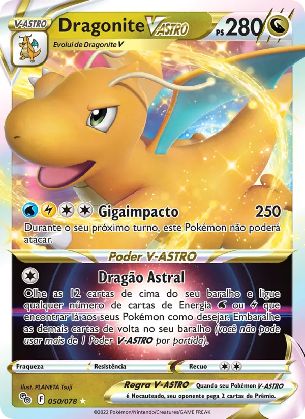 Dragonite V-ASTRO #050 — Pokémon GO
