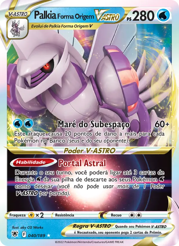 Palkia Forma Origem V-ASTRO #040