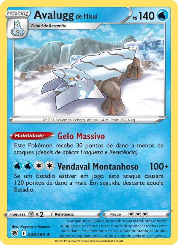 Avalugg de Hisui #048