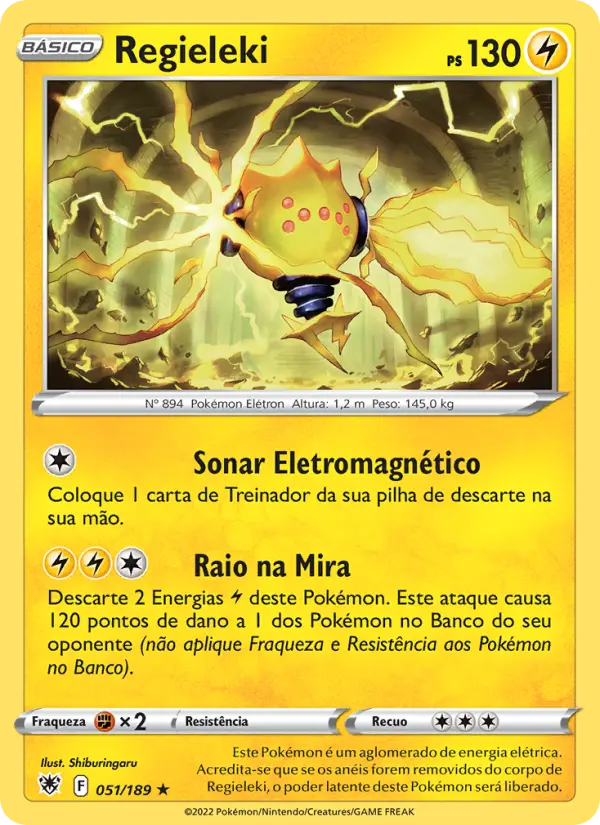 Regieleki #051 — Estrelas Radiantes (Reverse Holo)