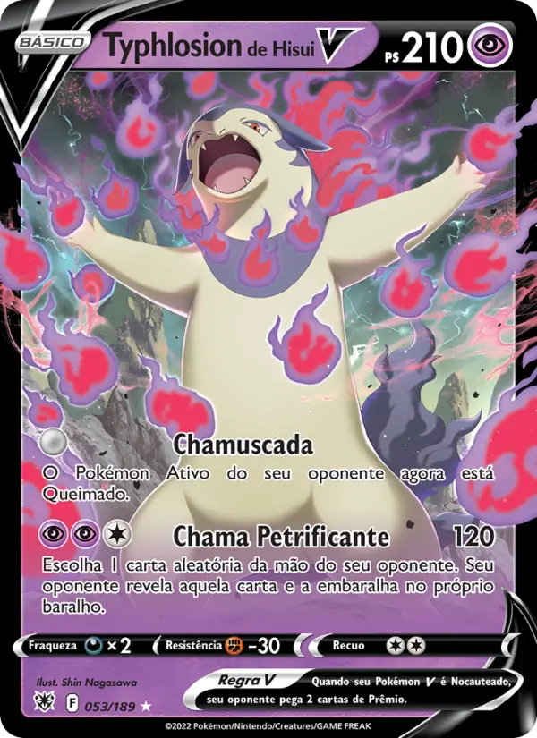 Typhlosion de Hisui V #053