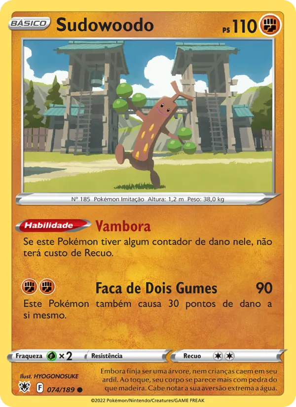 Sudowoodo #074