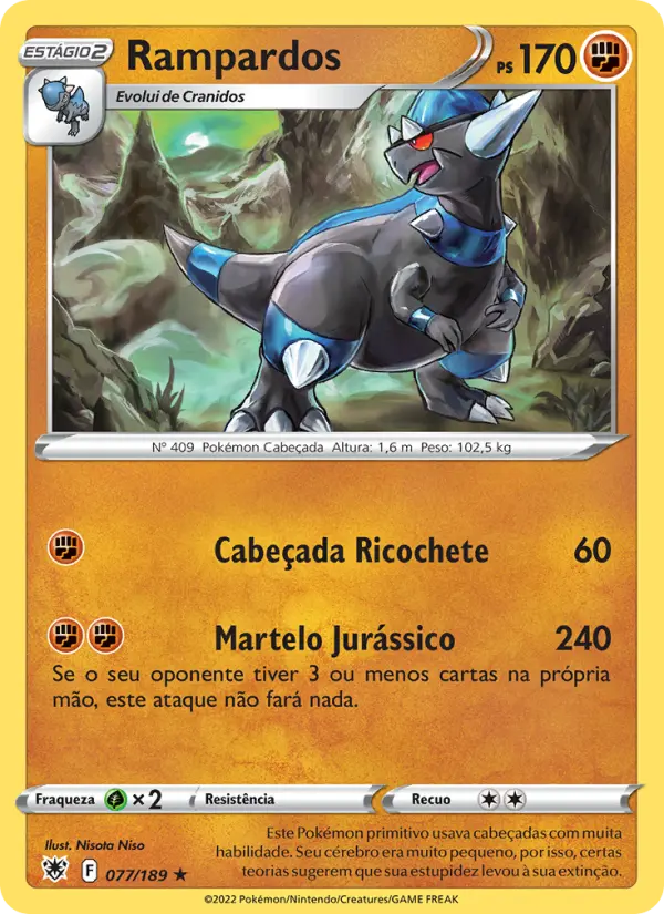 Rampardos #077