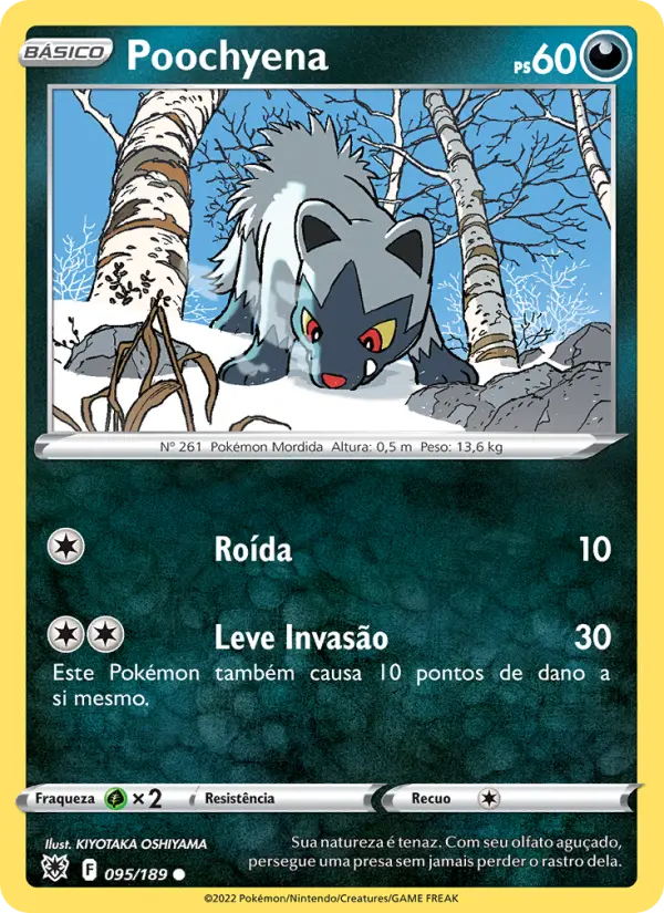 Poochyena da Equipe Aqua #095