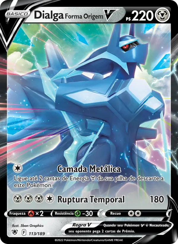 Dialga Forma Origem V #113