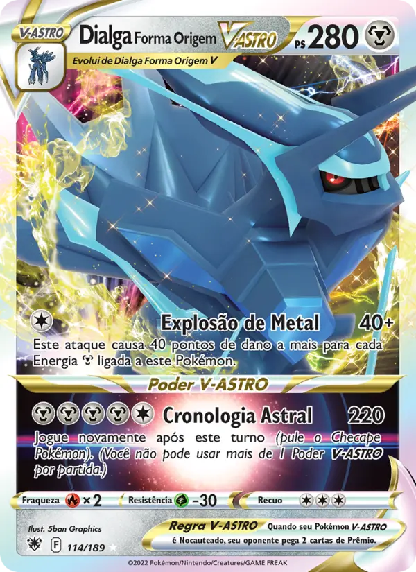 Dialga Forma Origem V-ASTRO #114