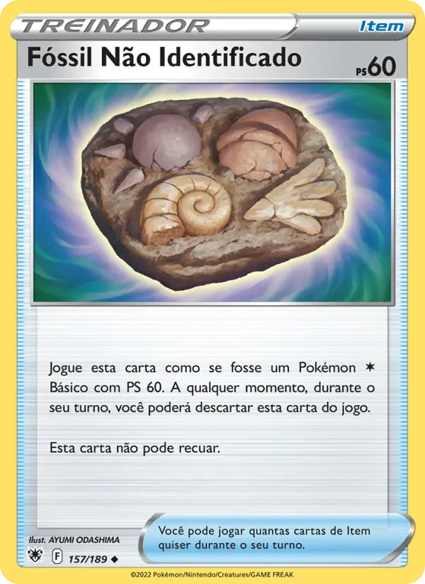 Fóssil Não Identificado #157