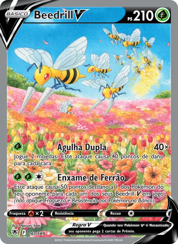 Beedrill V #161