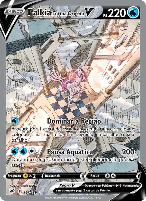 Palkia Forma Origem V #167