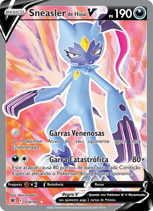 Sneasler de Hisui V #174 — Estrelas Radiantes