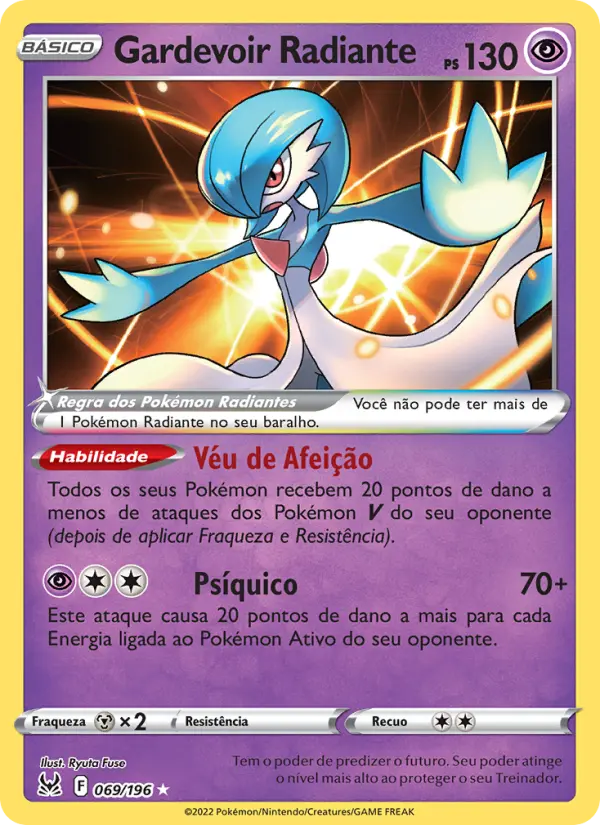 Gardevoir Radiante #069 — Origem Perdida