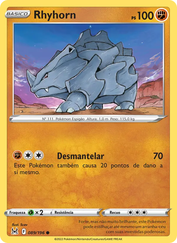Rhyhorn #089