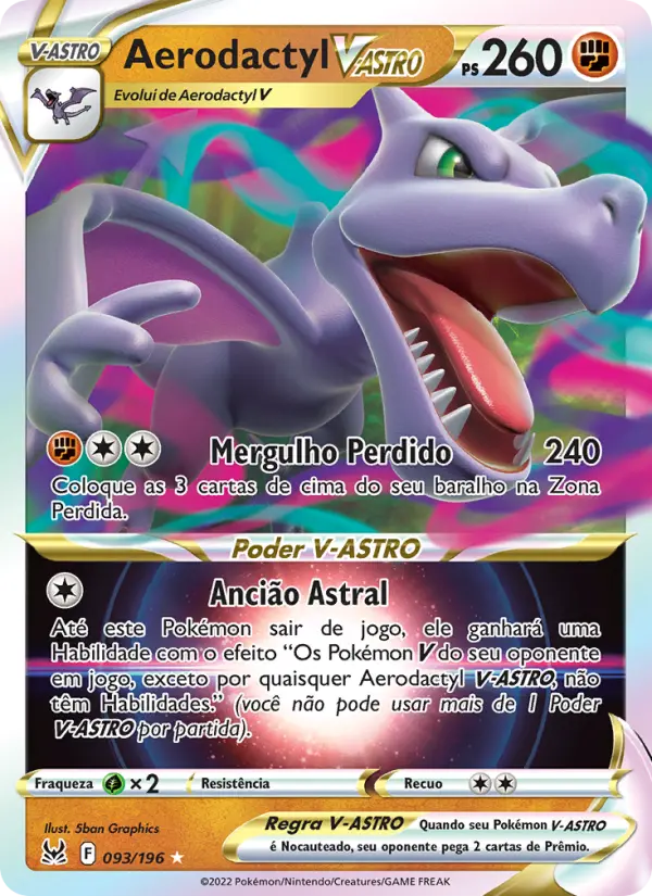 Aerodactyl V-ASTRO #093