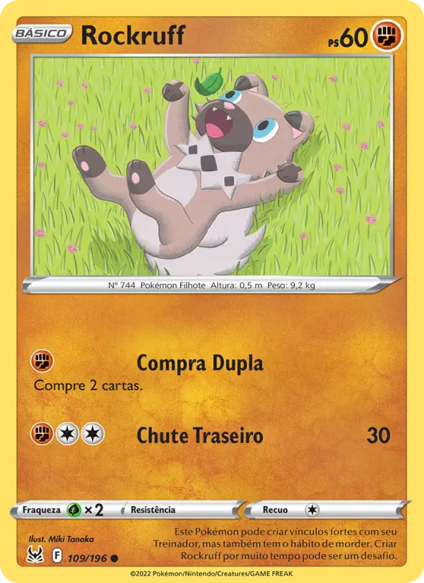 Rockruff #109