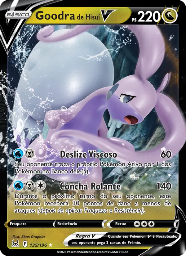 Goodra de Hisui V #135