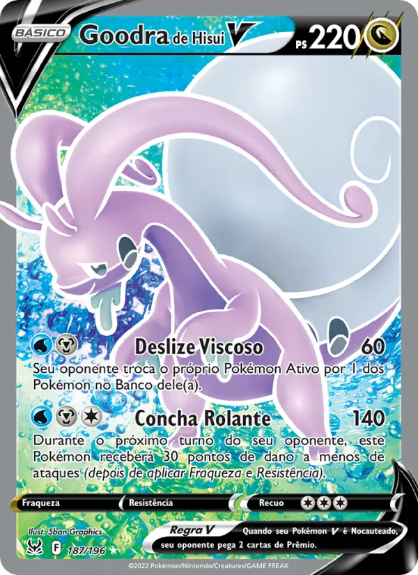 Goodra de Hisui V #187 — Origem Perdida