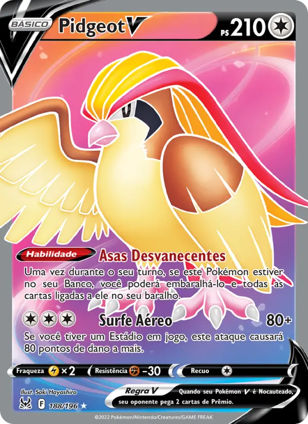 Pidgeot V #188