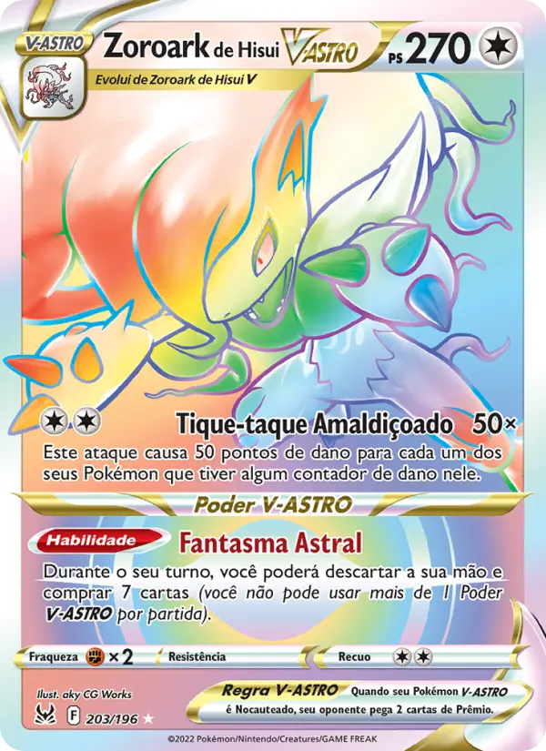 Zoroark de Hisui V-ASTRO #203