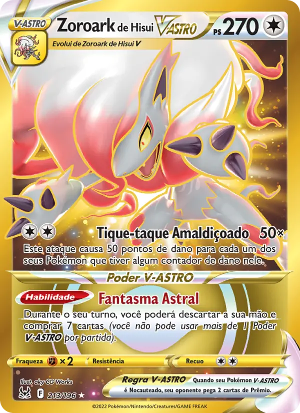 Zoroark de Hisui V-ASTRO #213