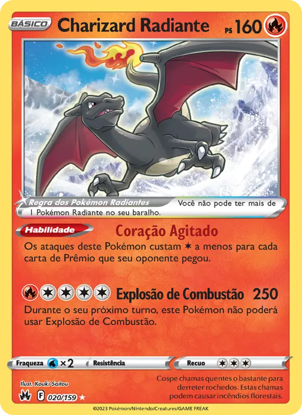 Charizard Radiante #020
