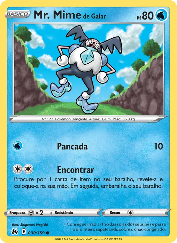 Mr. Mime de Galar #030